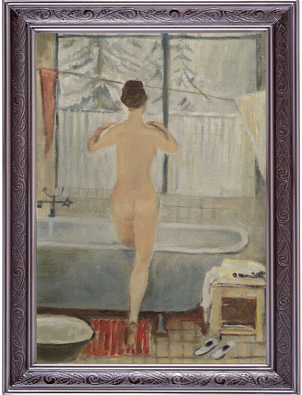 Юрий Иванович Пименов (1903-1977). Зимнее утро. Утро