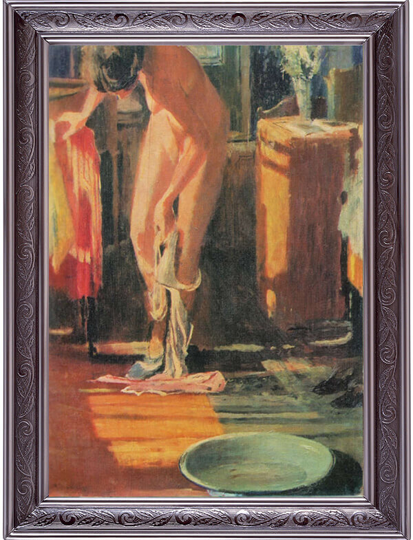 Юрий Иванович Пименов (1903-1977). Зимнее утро. Утро